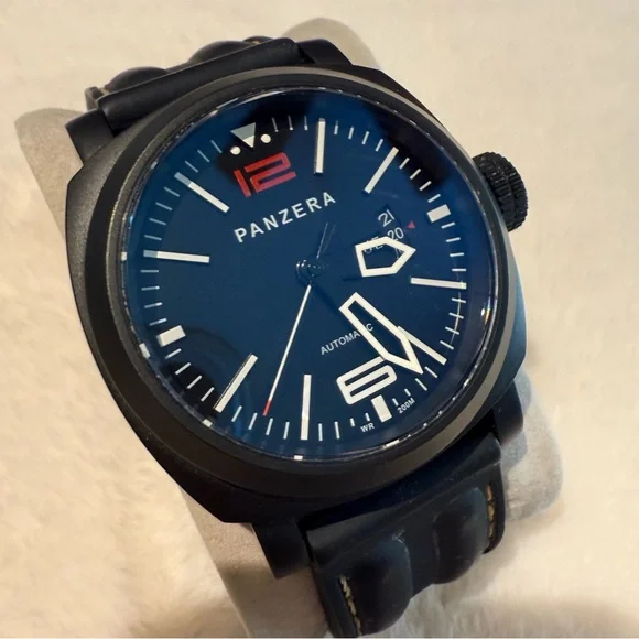 PANZERA Aquamarine 45 Automatic Wristwatch - Picture 5 of 11